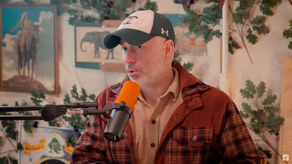 A picture of Dr. Michael P. Masters on the Camp Gagnon Podcast in January 2025